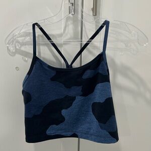 Aerie Offline Blue Camo Tank
